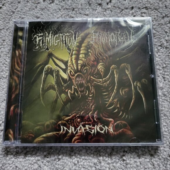 FUMIGATION / THE PATH TO R'LYEH - Invasion (CD) BRAND NEW STILL WRAPPED - Picture 1 of 3